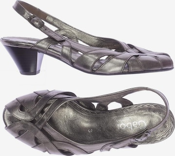 GABOR Sandalen 35,5 in Gold: Vorderseite