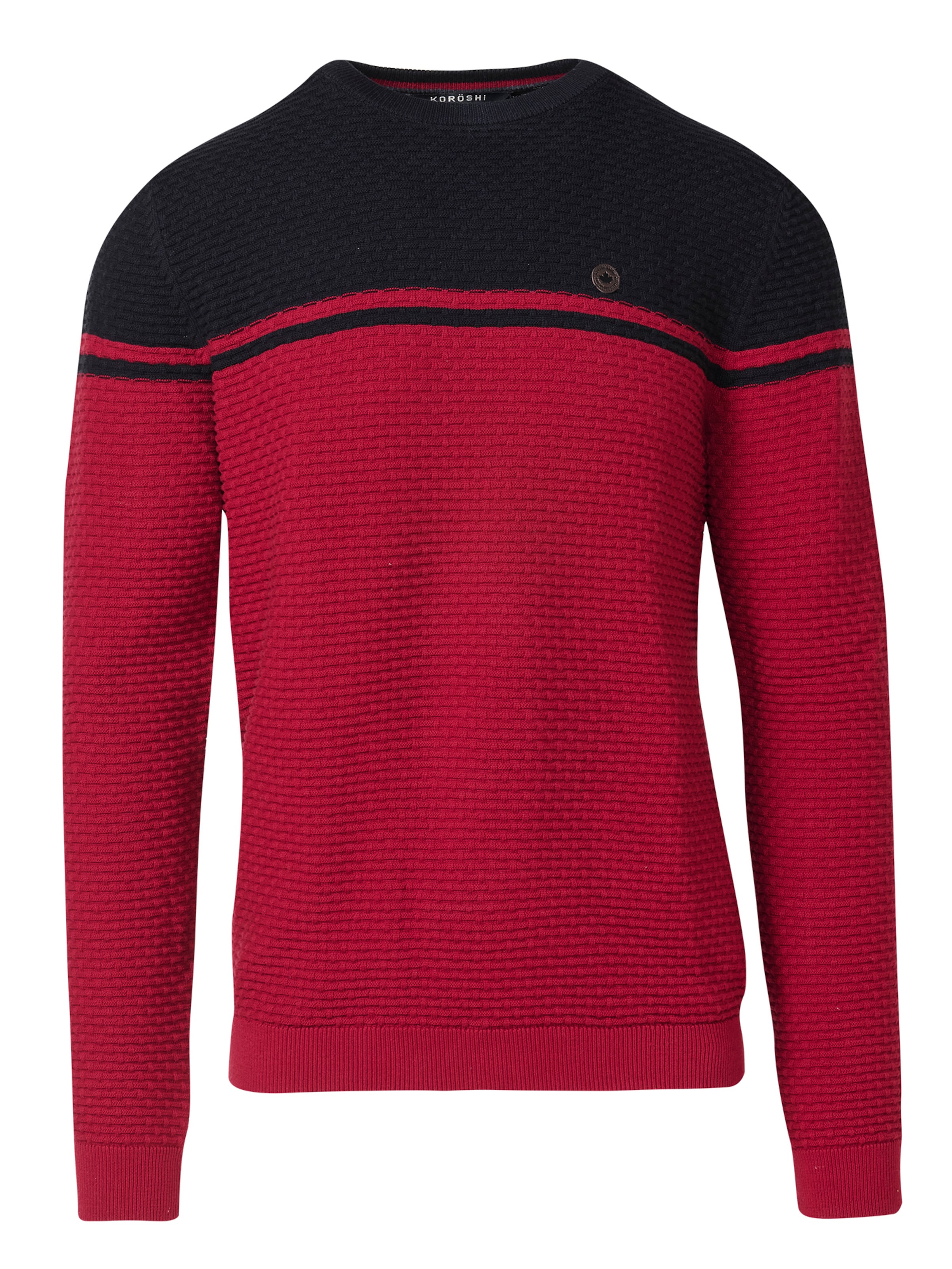 KOROSHIPulover - crvena boja: prednji dio