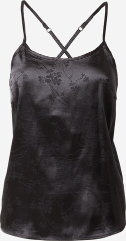 NÜMPH Top 'KORINNE' in Black: front