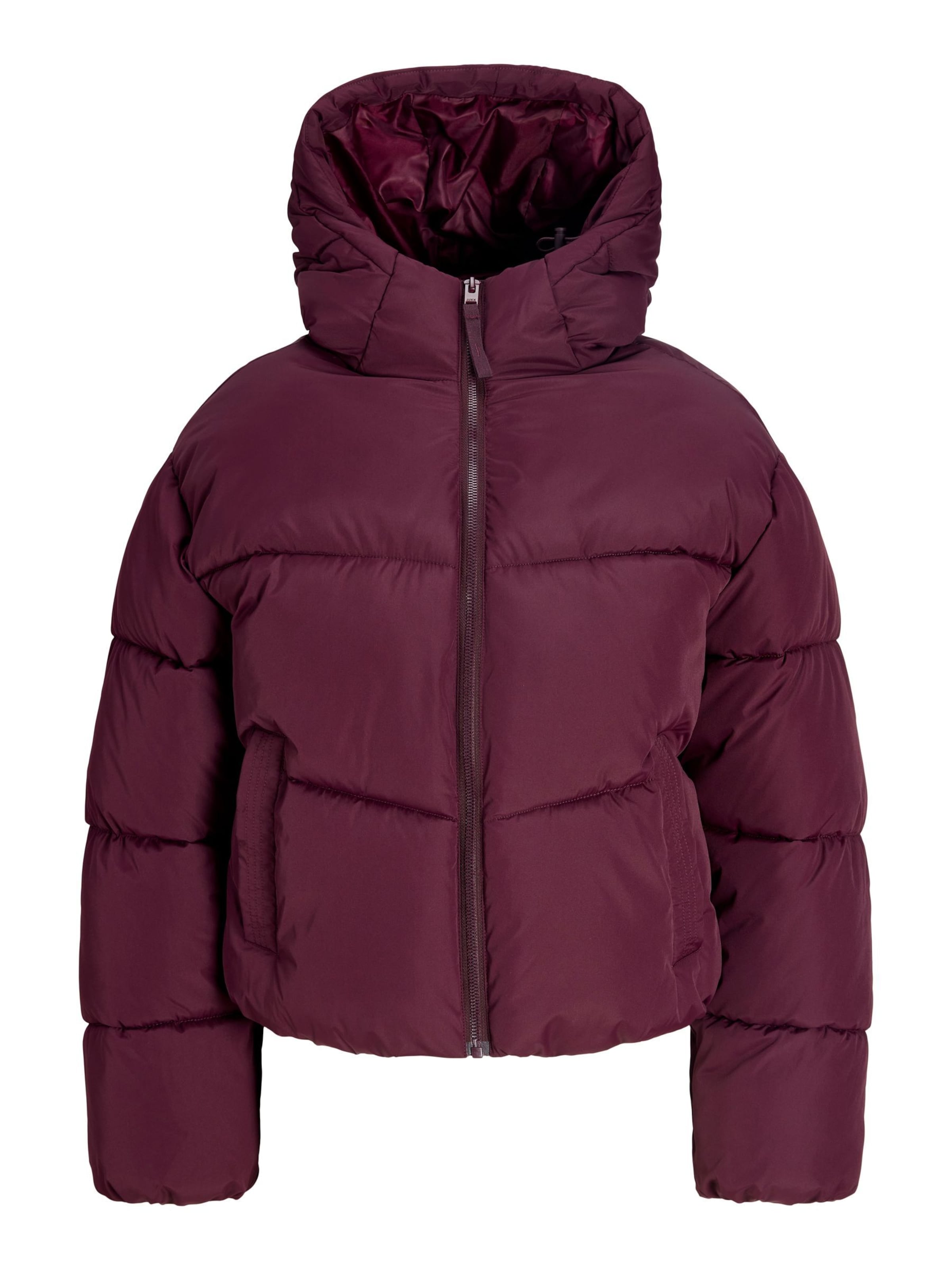 JJXX Winterjas 'JXMaeve' in Rood: voorkant
