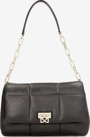 Kazar Shoulder Bag in Black: front