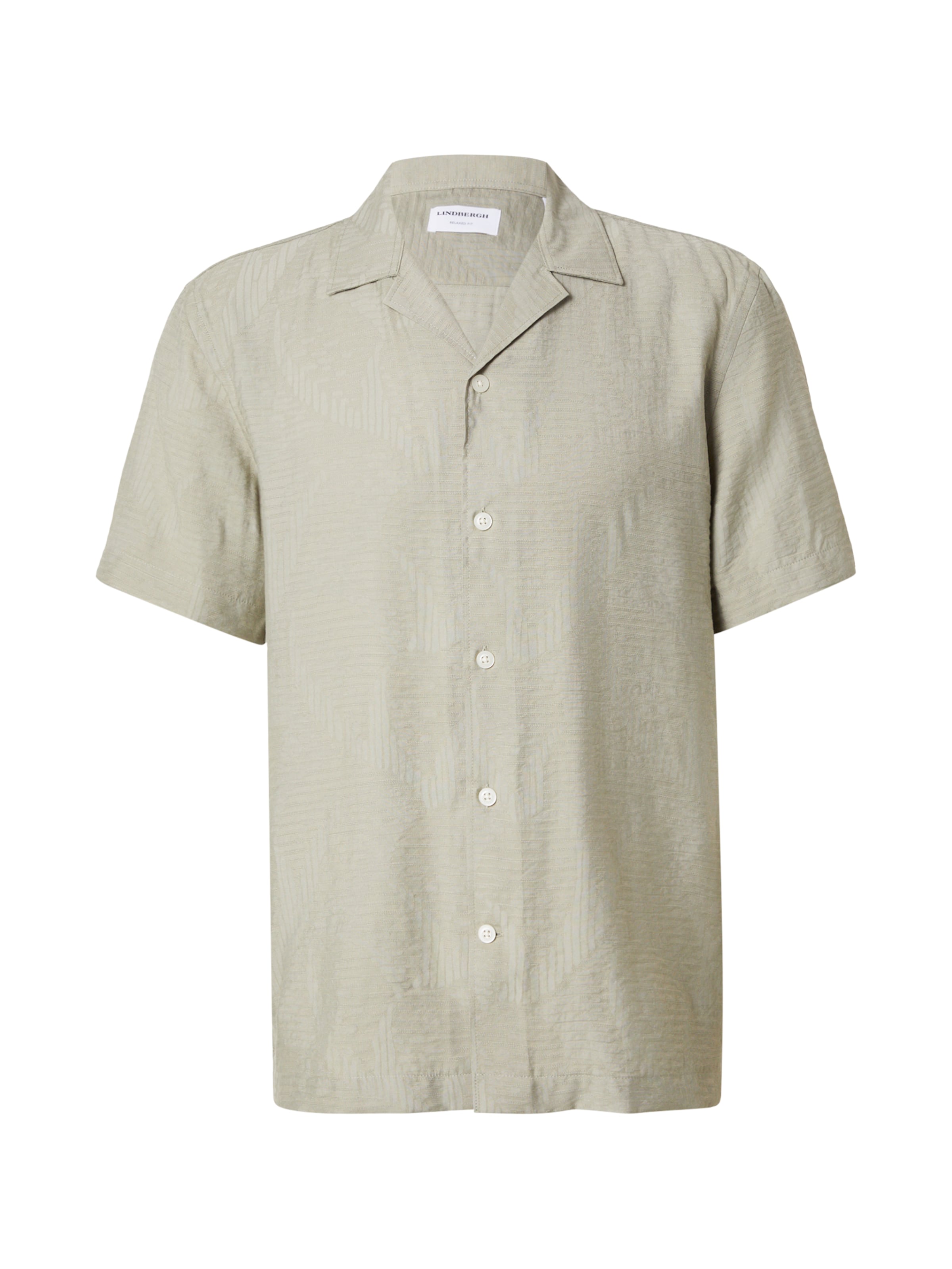 Coupe regular Chemise Lindbergh en vert : devant