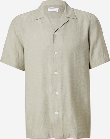 Chemise Lindbergh en vert : devant