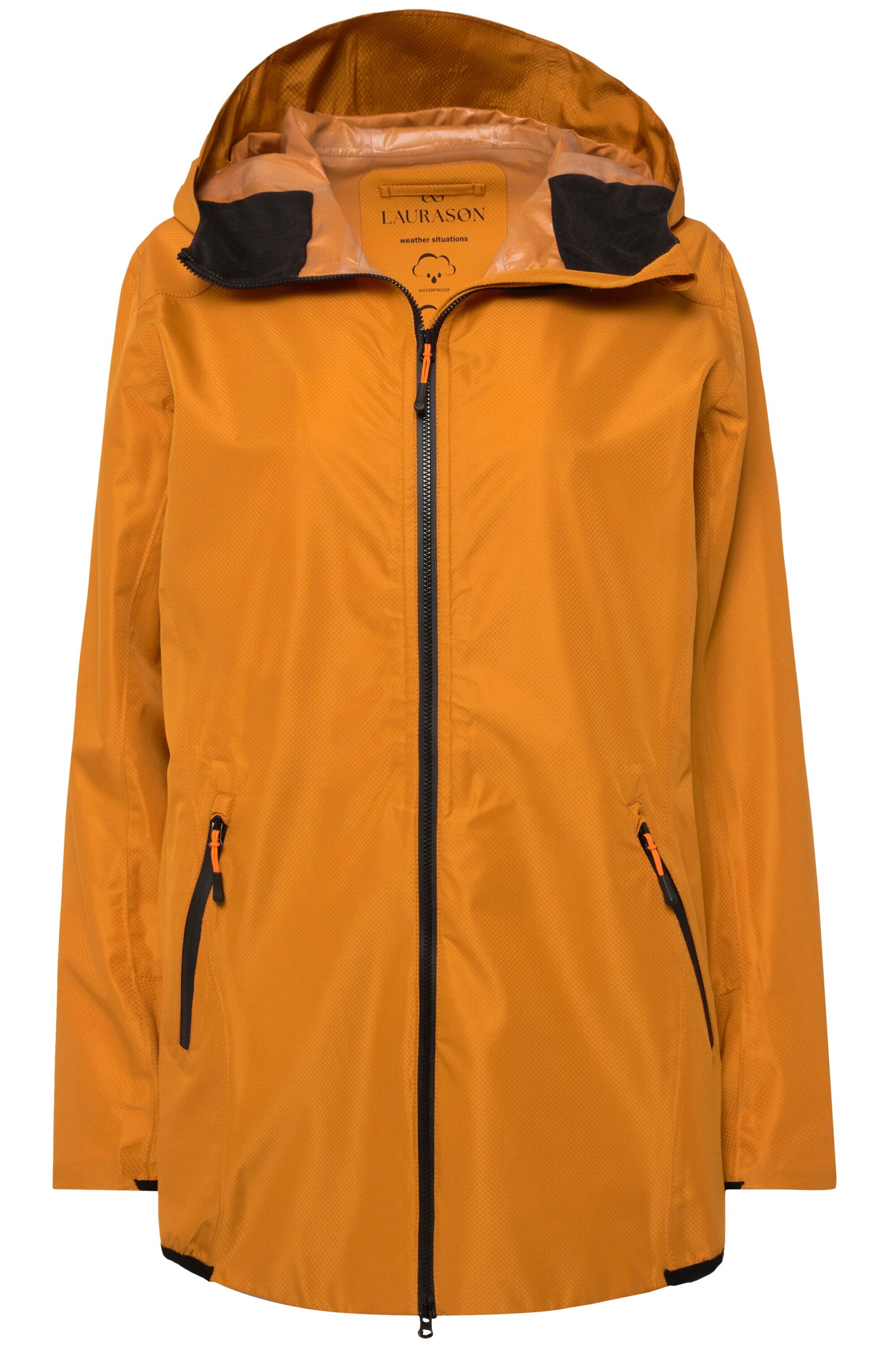 LAURASØN Funktionsjacke in Orange: Vorderseite