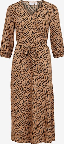 VILA Dress 'FREDA' in Brown: front