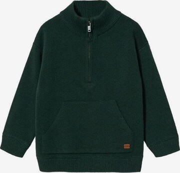 MANGO KIDS Sweater 'Rony' in Green: front