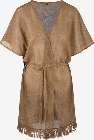 LingaDore - Kimono 'Kaftan' en marrón: frente