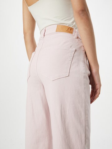 SELECTED FEMME Wide Leg Jeans in Pink