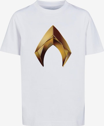 ABSOLUTE CULT Shirt 'Aquaman' in Weiß: predná strana