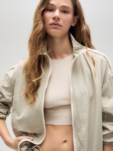 Pull&Bear Between-Season Jacket in Beige