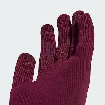 ADIDAS ORIGINALS Fingerhandschuhe 'Adicolor' in Rot