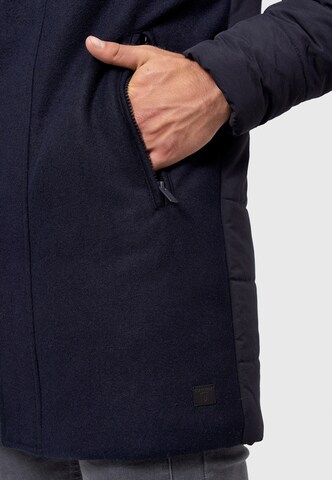 INDICODE JEANS Winterparka 'Ontario' in Blau