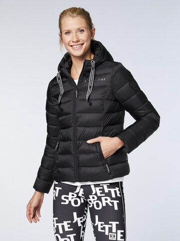 Jette Sport Between-Season Jacket in Black: front