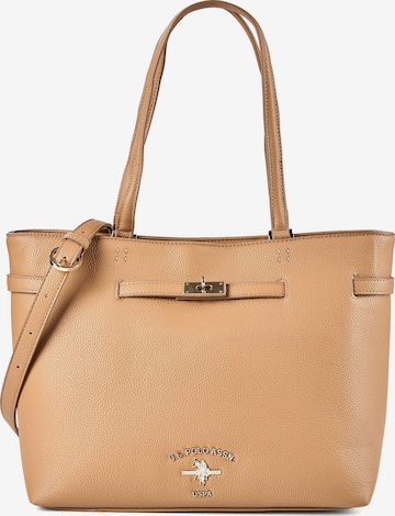 U.S. POLO ASSN. Shopper 'Standfort' in Brown: front