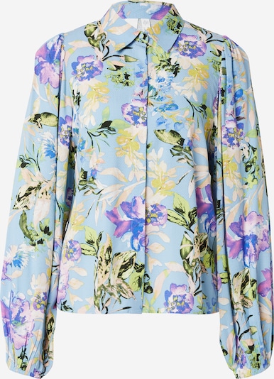 Palaidinė 'YASAsina' iš YAS, spalva – šviesiai mėlyna / geltona / šviesiai žalia / purpurinė, Prekių apžvalga