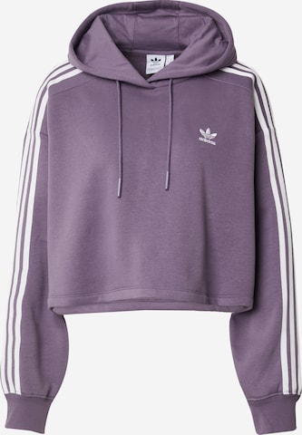 ADIDAS ORIGINALS Sweatshirt 'Adicolor Classics' in Purple: front