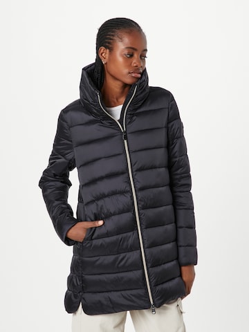 SAVE THE DUCK Between-Season Jacket 'LYDIA' in Black: front