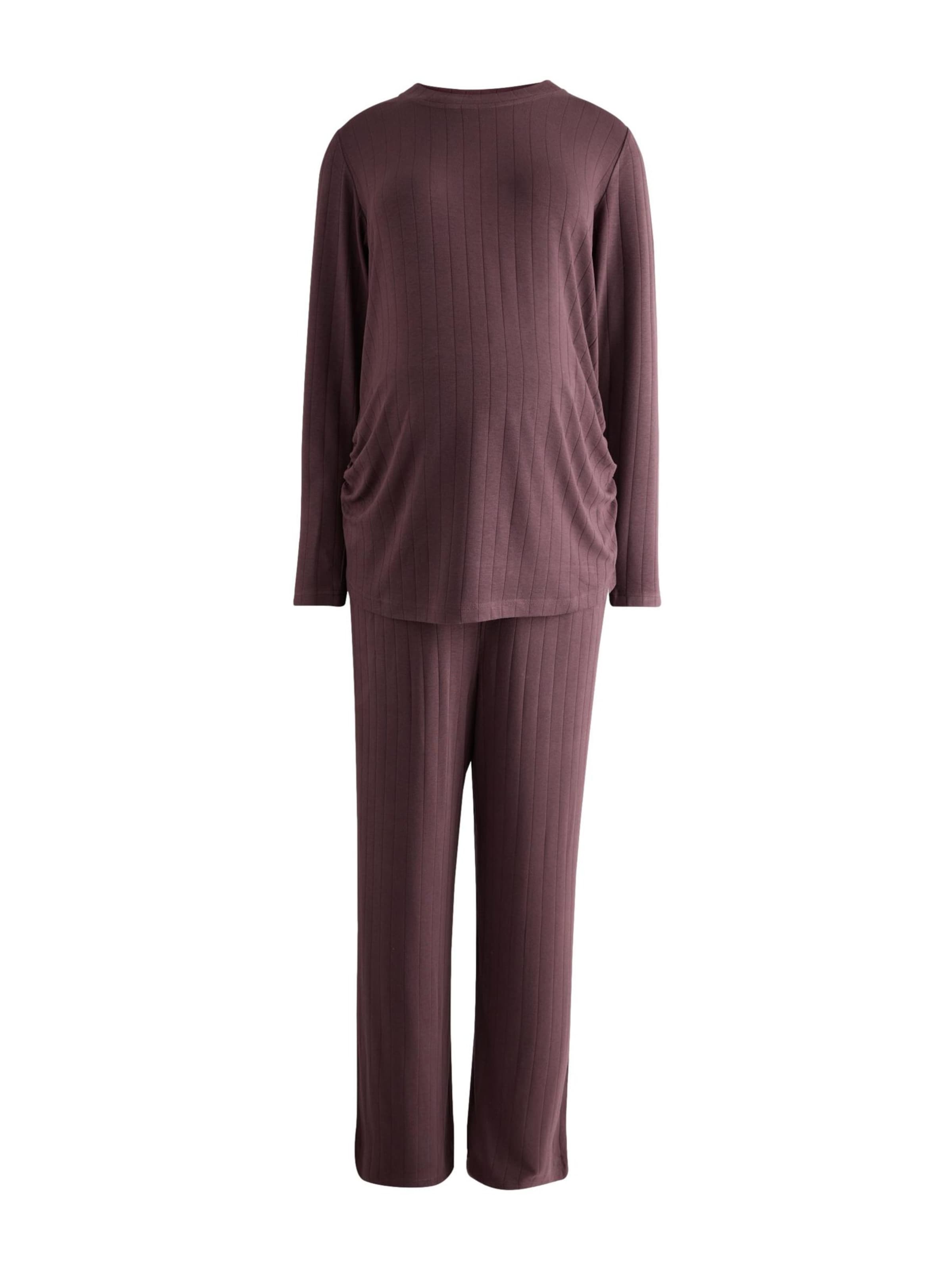 Next Pyjama värissä ruskea: etupuoli