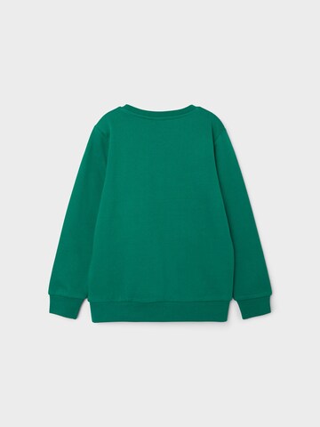 NAME IT Sweatshirt 'Saker' i grøn