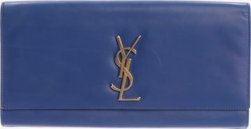 Saint Laurent Clutch One Size in Blau: Vorderseite