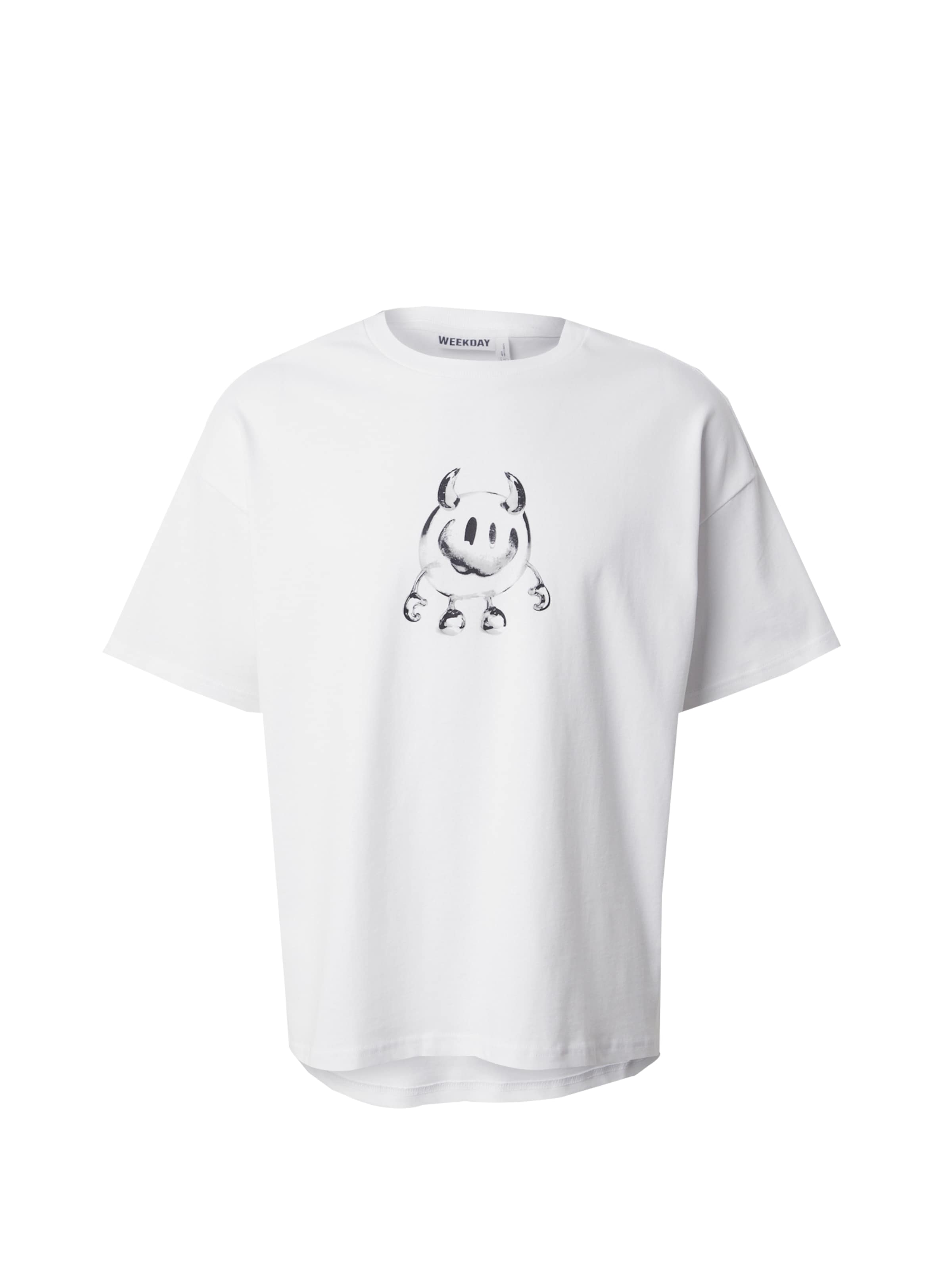 WEEKDAY Shirt 'Great' in White: front