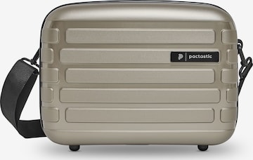 Trolley 'Collection 04 Beauty Case' di Pactastic in beige: frontale