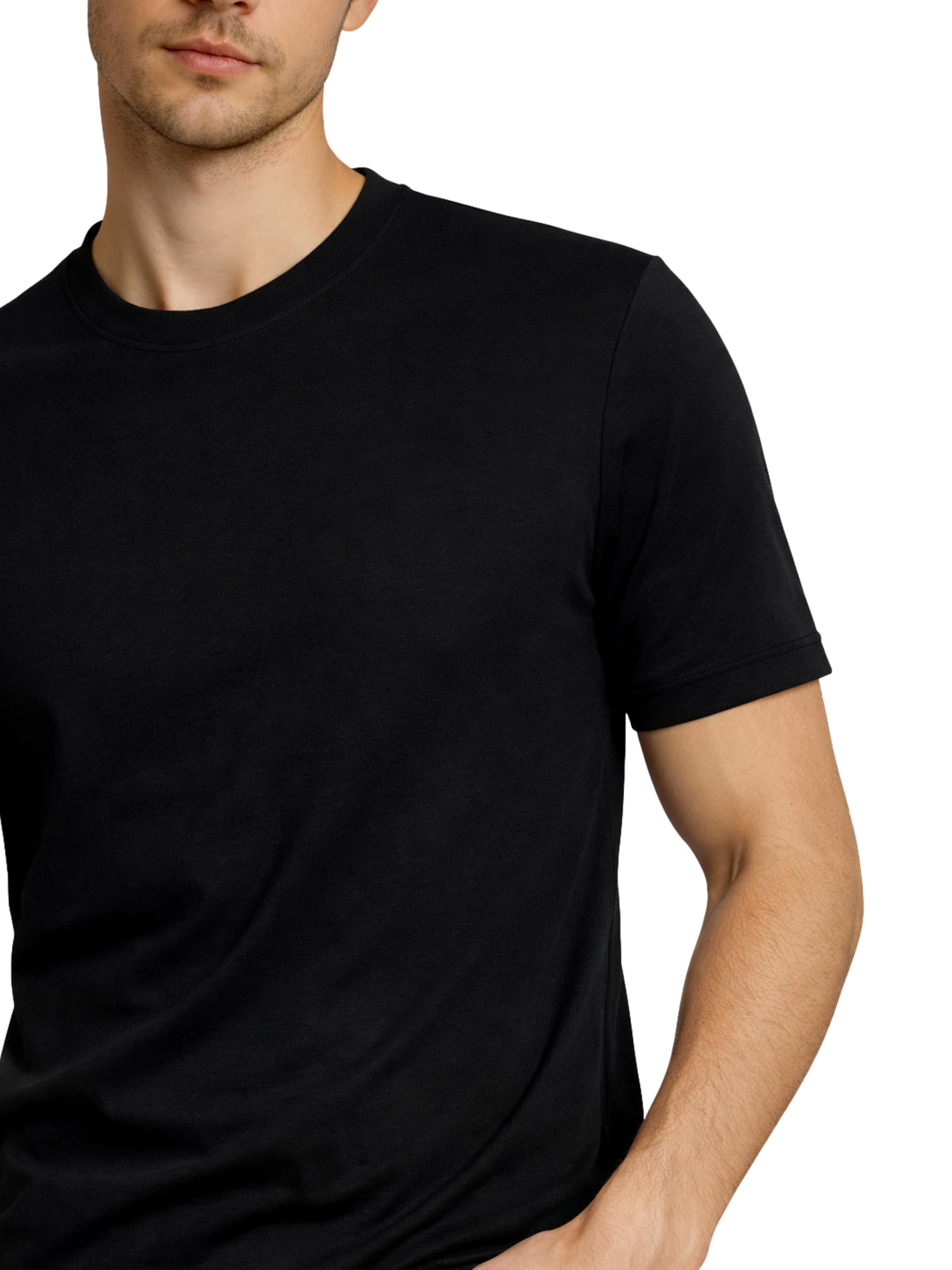 Ragman Shirt in Zwart