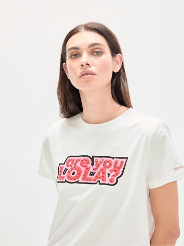 T-shirt Lola Casademunt en blanc