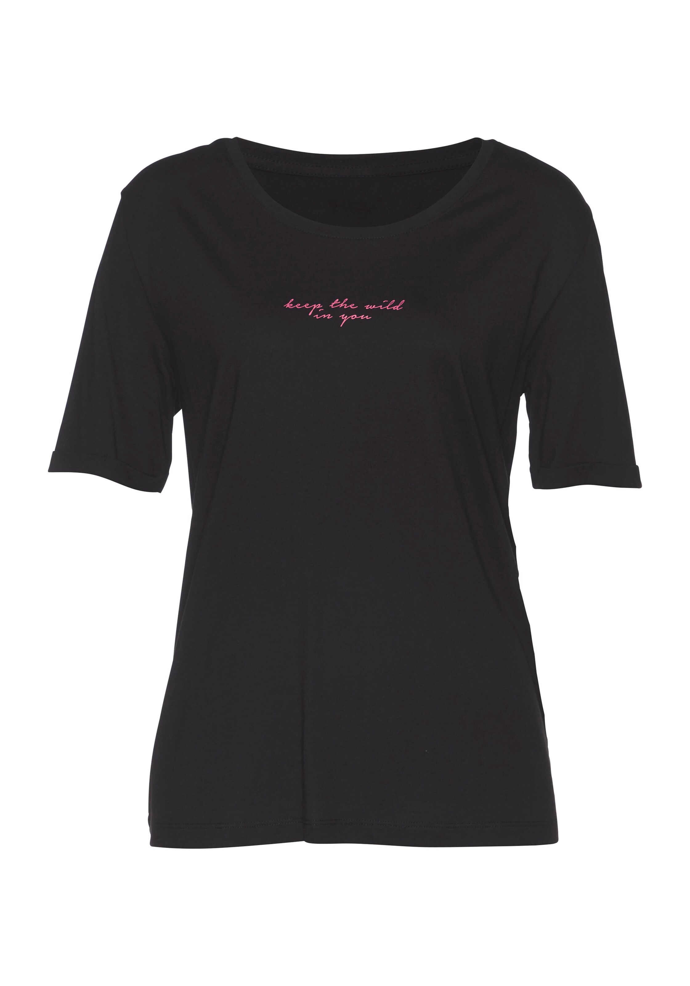 VIVANCE Pyžamo - Čierna: predná strana