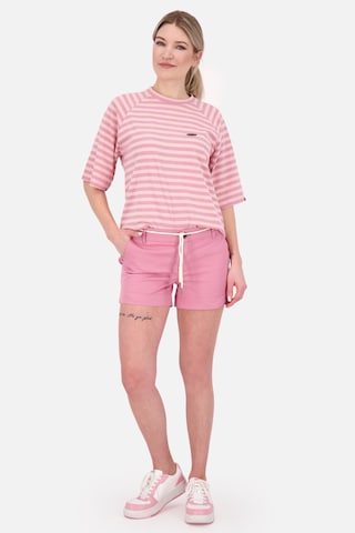 Alife and Kickin Regular Shorts 'JuleAK' in Pink