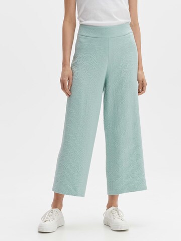 OPUS Loose fit Trousers 'Misha' in Green: front