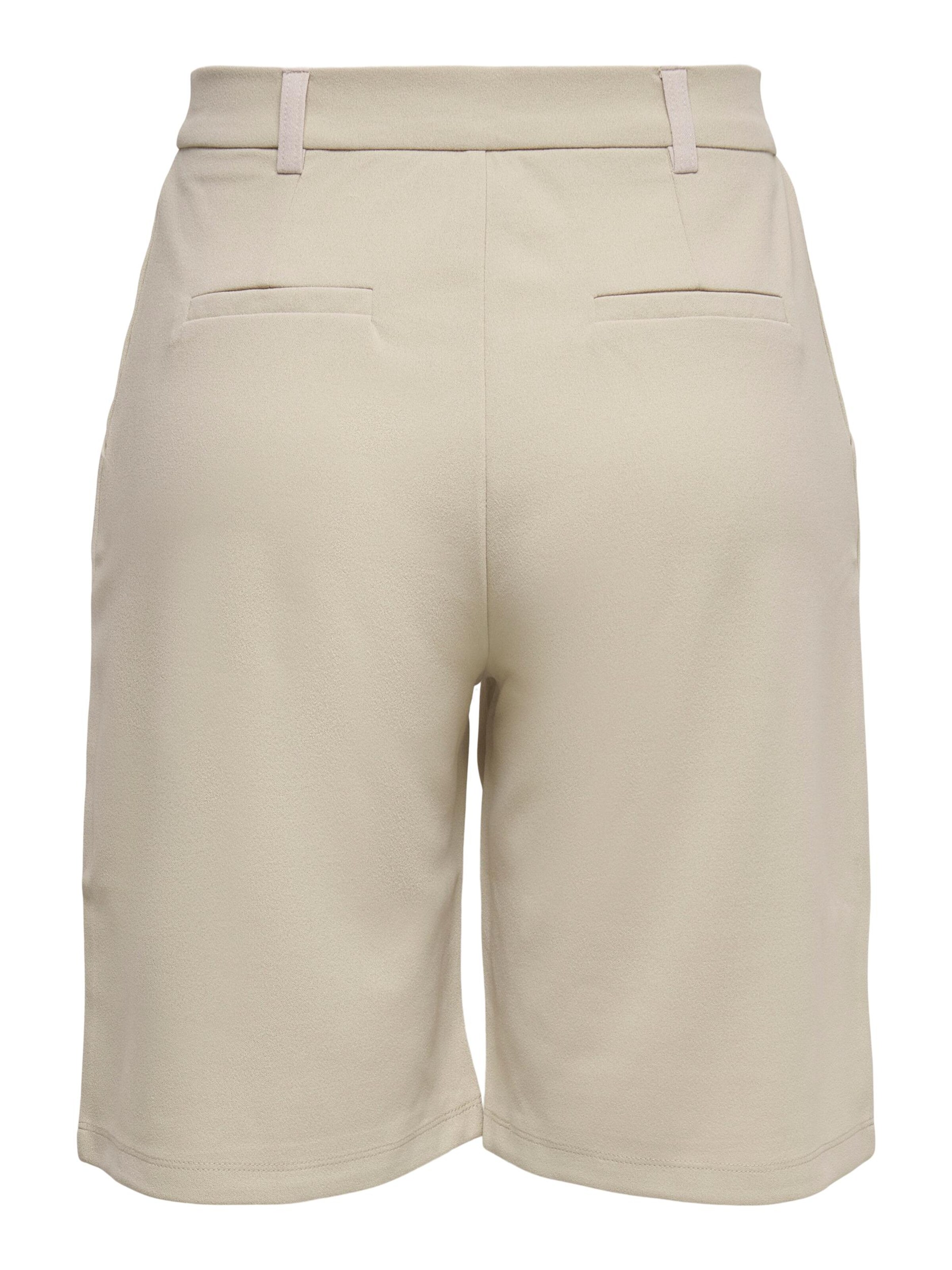 JDY Regular Pleat-front trousers in Beige