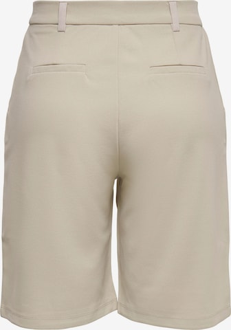 JDY Regular Pleat-Front Pants in Beige