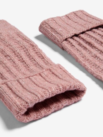 Lipsy - Guantes con dedos en rosa