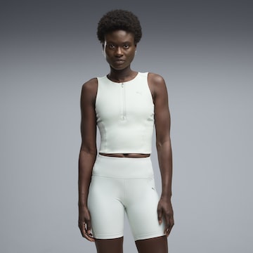 Haut de sport PUMA en vert : devant