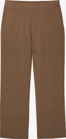 Wide Leg Pantalon 'Commuter' Calvin Klein en marron : devant