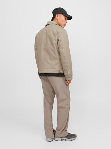 JACK & JONES Демисезонная куртка 'Collective Worker' в Бежевый