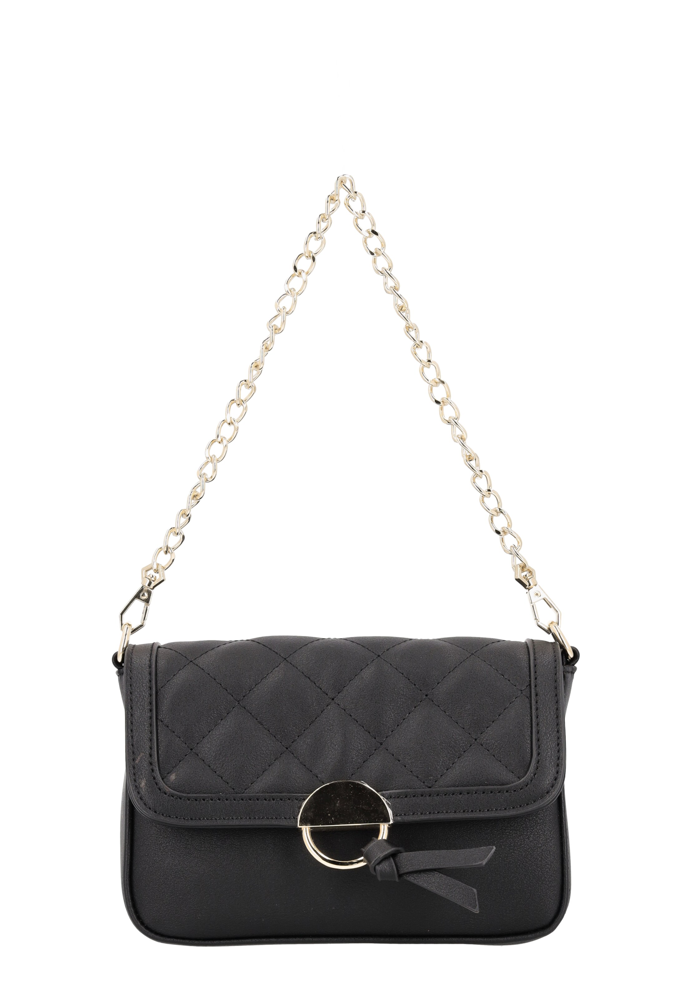 faina Ročna torbica | črna barva: sprednja stran