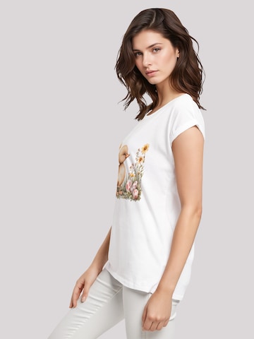 T-shirt 'Niedliche Enten Ostereier' F4NT4STIC en blanc