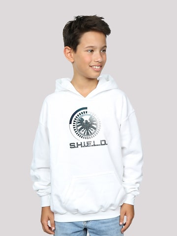 F4NT4STIC Sweater 'Marvel Avengers Shield Circuits' in White: front