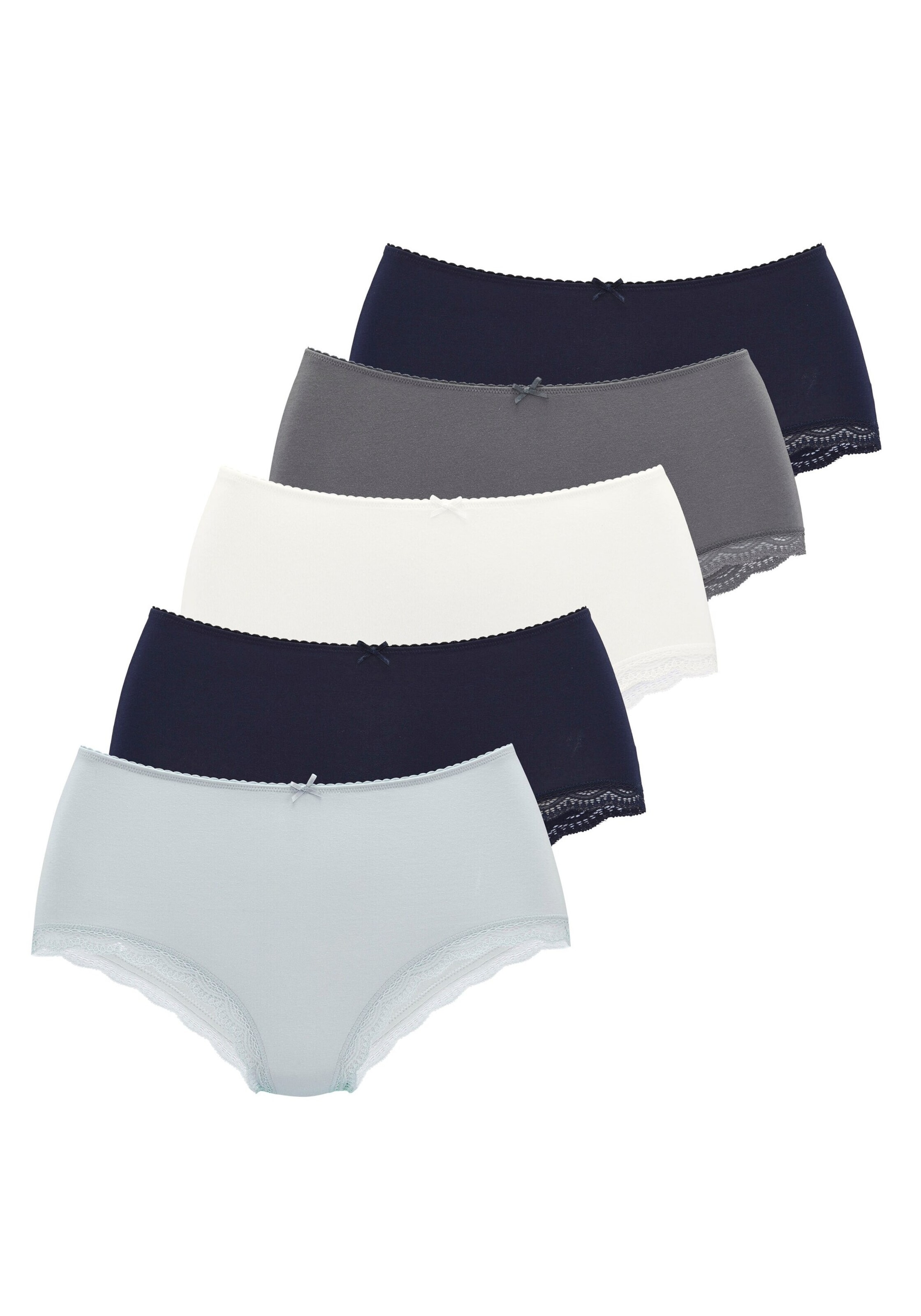 Slip LASCANA en bleu : devant