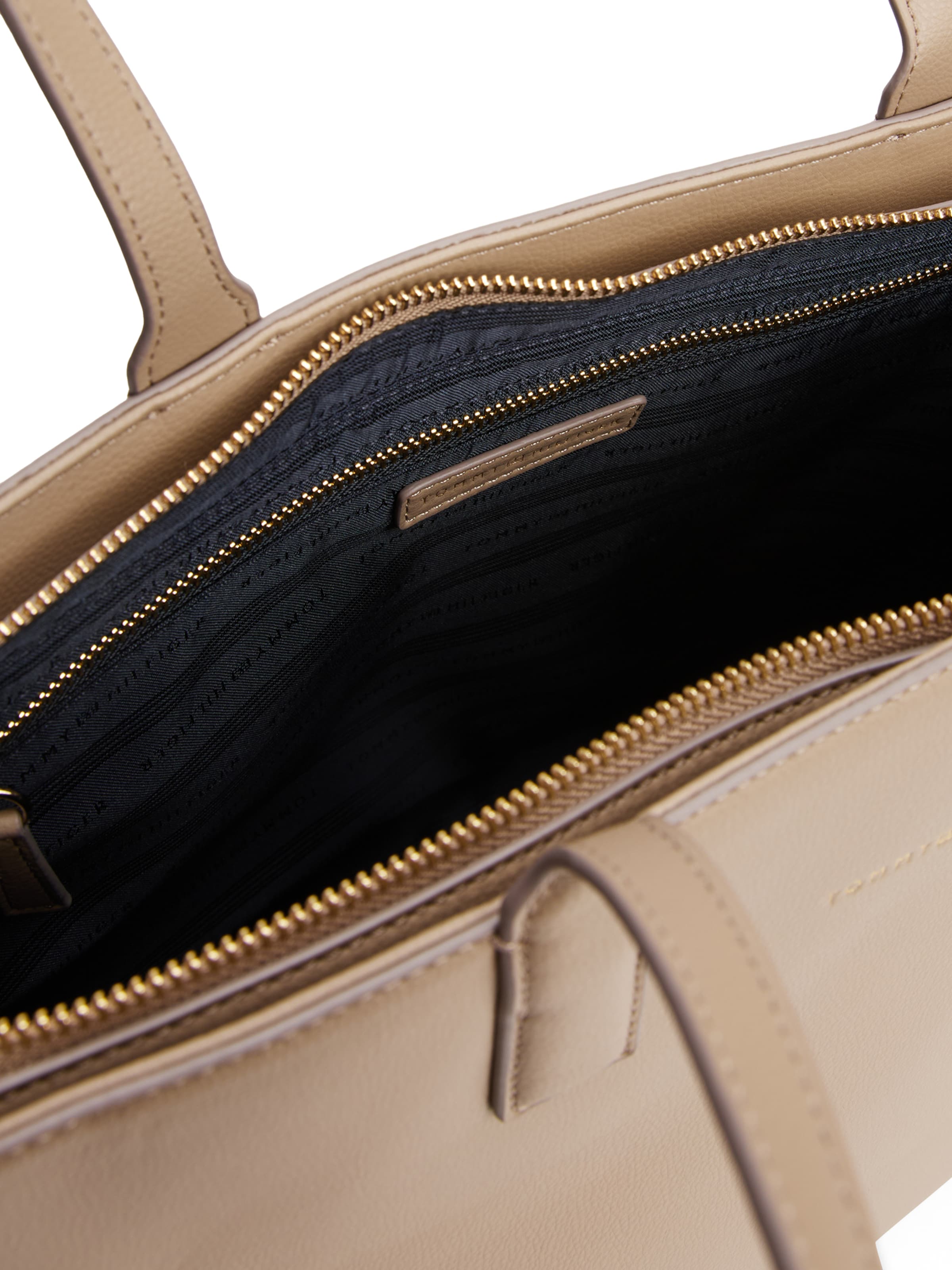 TOMMY HILFIGER "Чанта тип ""Shopper""" в бежово