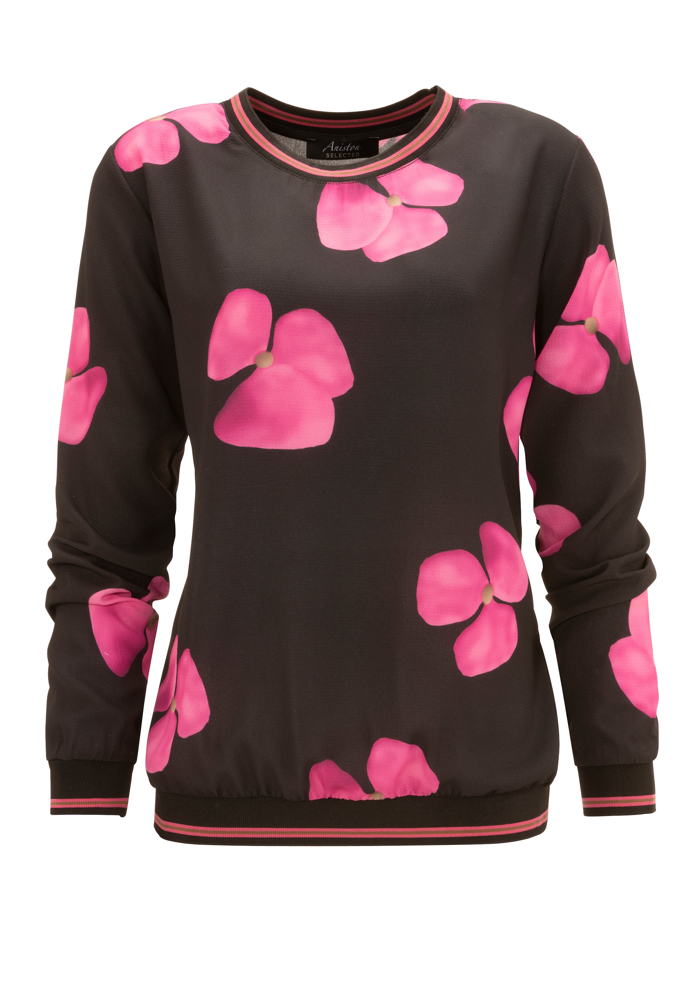 Aniston SELECTED Blouse in Brown: front