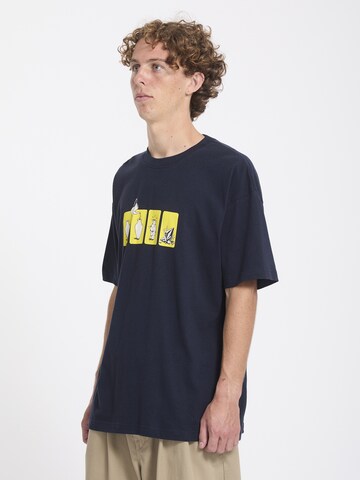 Volcom T-Shirt 'Before I Break' in Blau