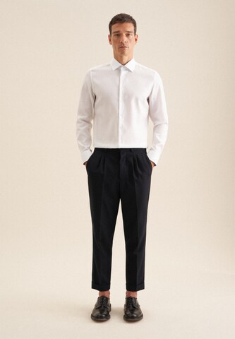 Regular fit Camicia business 'Shaped' di SEIDENSTICKER in bianco