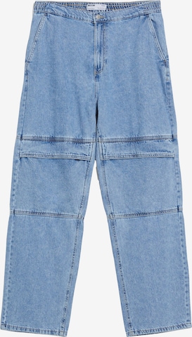 Bershka Loose fit Jeans in Blue: front