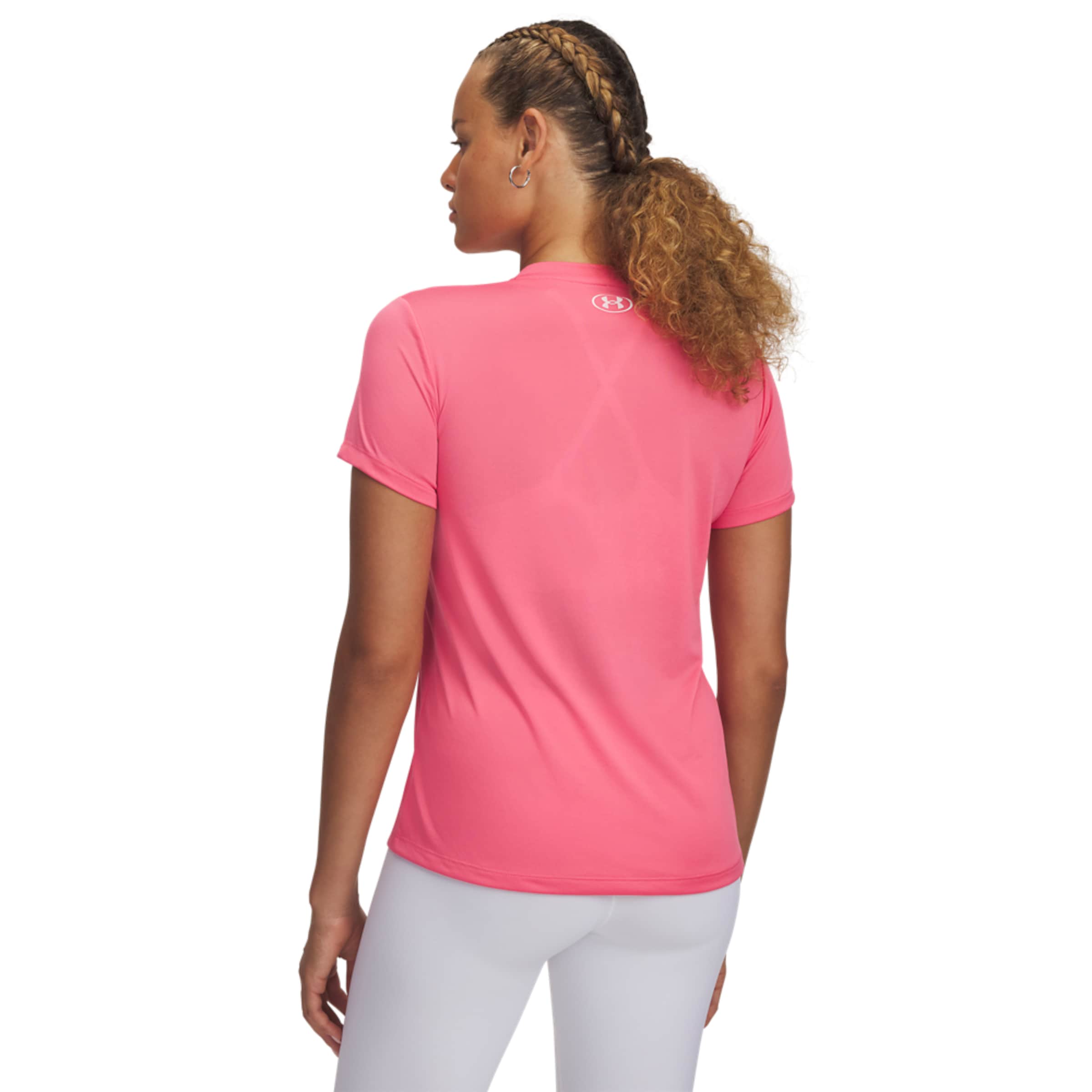 UNDER ARMOUR Λειτουργικό μπλουζάκι σε ροζ