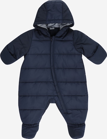 PETIT BATEAU Dungarees in Blue: front