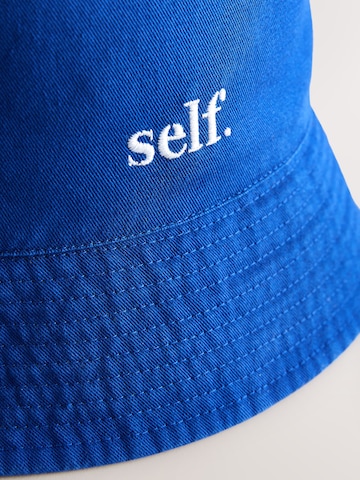 self. Hat in Blue
