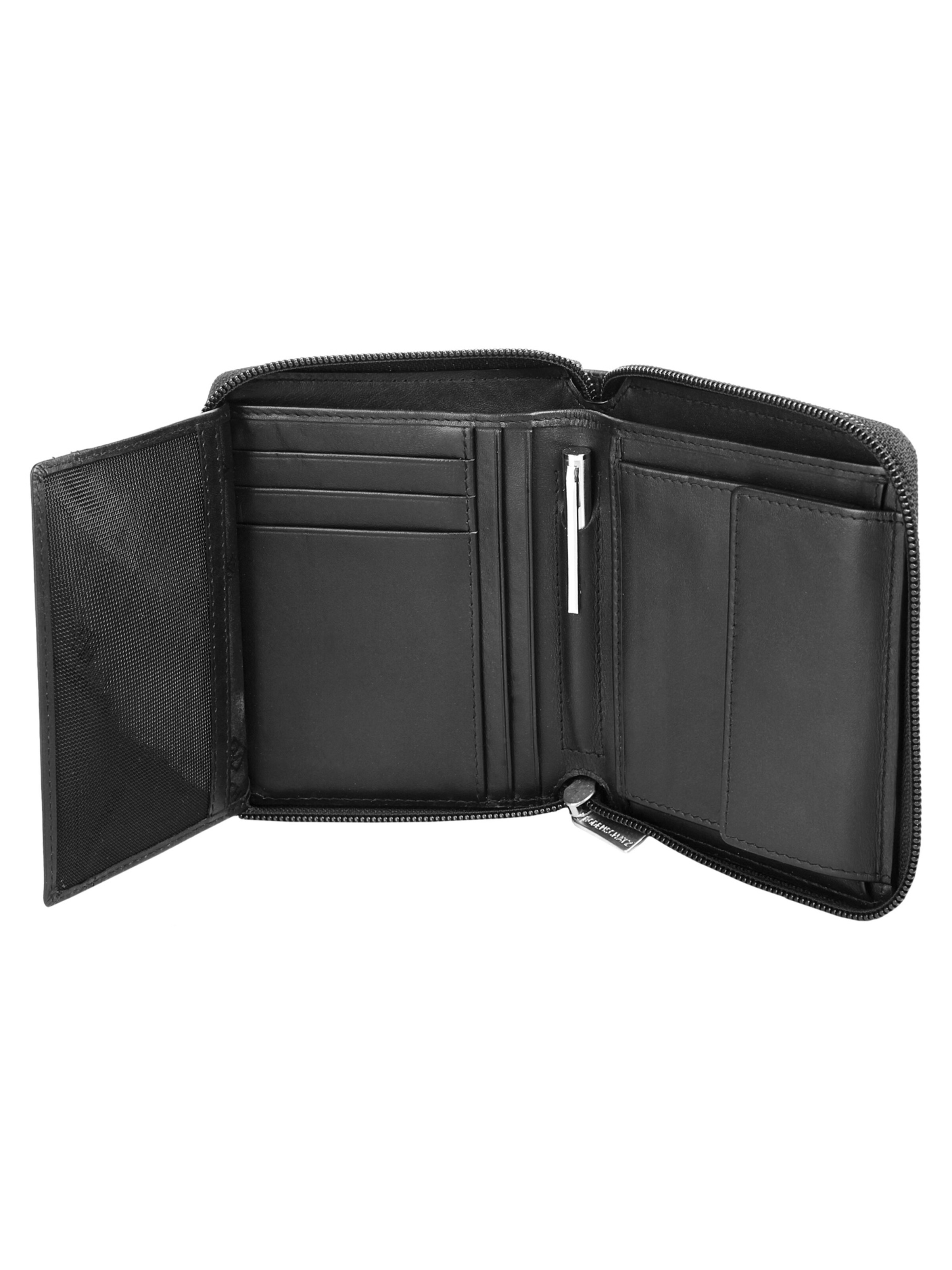 BODENSCHATZ Wallet 'Bodenschatz Geldbörse' in Black